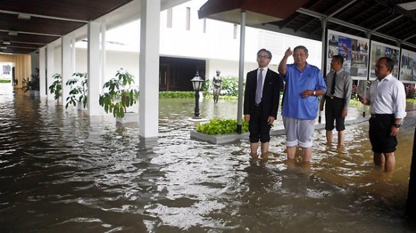 January 2013 flooding at the Indonesian Presidential Palace